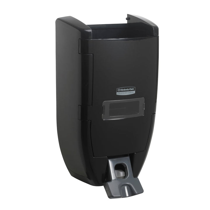 A Single Black and Grey 6951 Kimberly-Clark Hand Wash Dispenser