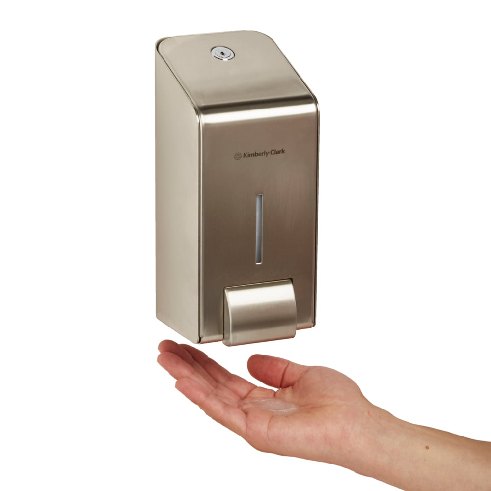 8973 Kimberly-Clark Professional™ Hand Cleanser Dispenser - Stainless Steel