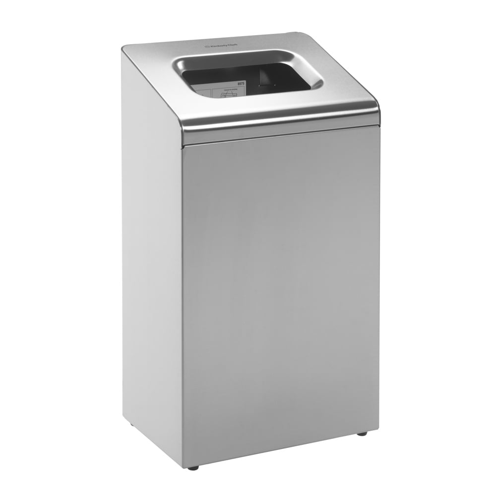 8975 Kimberly-Clark Professional™ Bin - 60 Litre, Stainless Steel