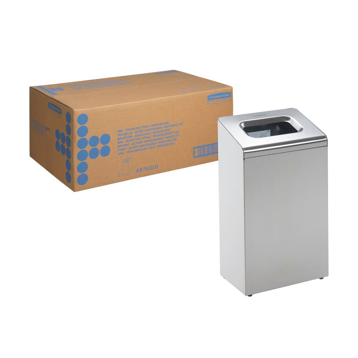 8975 Kimberly-Clark Professional™ Bin - 60 Litre, Stainless Steel