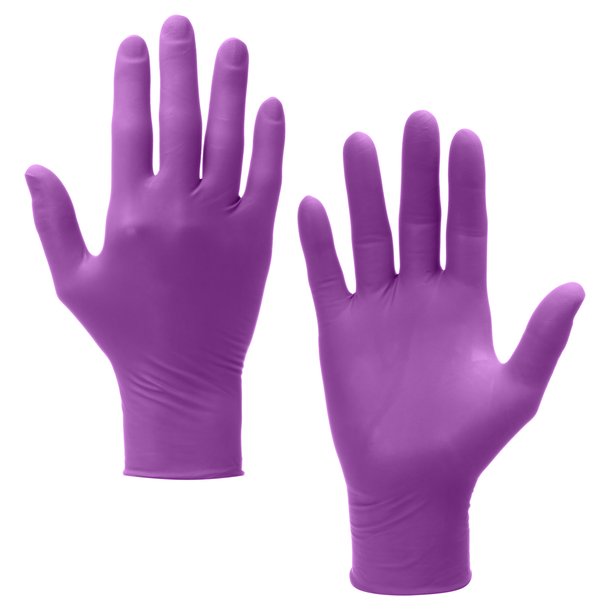 A Pair of Purple Kimtech 62002 Polaris Nitrile Gloves - Sentinel Laboratories Ltd